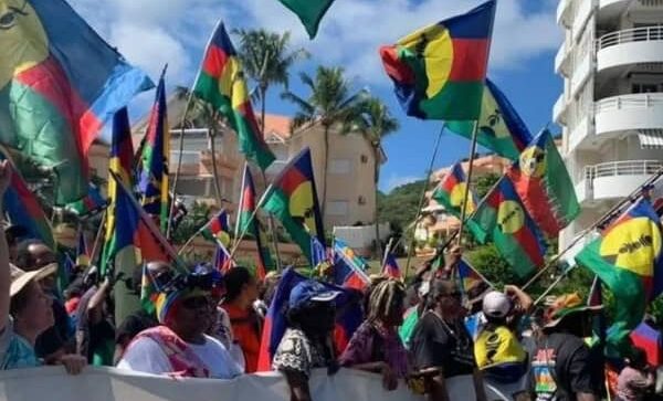 Marsch für die Unabhängigkeit Neukaledoniens am 11. Mai