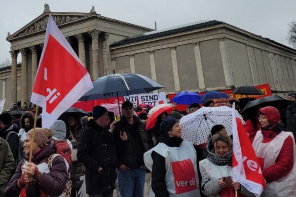 Warnstreiks im öffentlichen Dienst in München