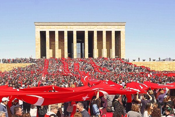 Protest "Schütze dein Land" in der Türkei
