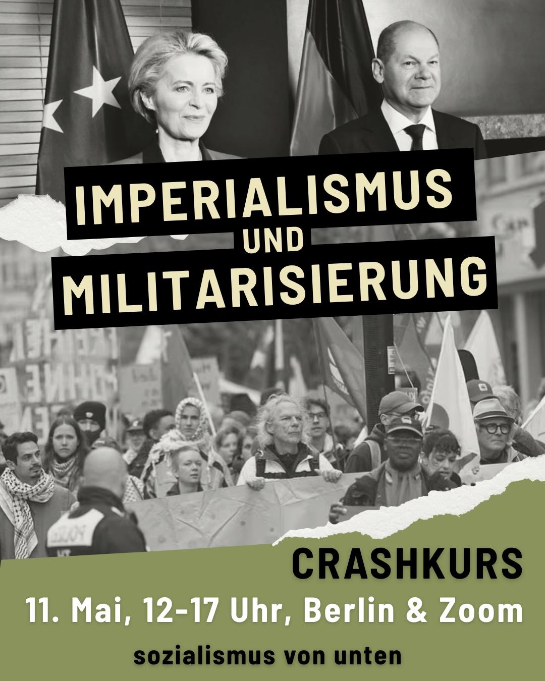 imperialismus und militarisierung veranstaltung von SVU