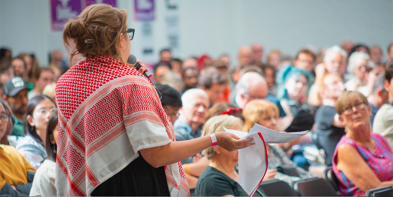 Diskussion über revolutionäre Theorie und Praxis auf Marxism in London