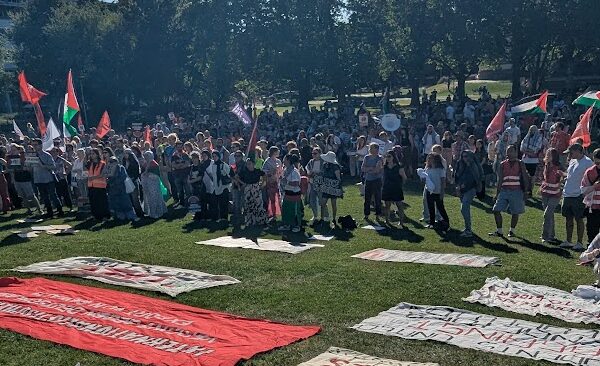 Demo in Freiburg gegen Genozid in Gaza