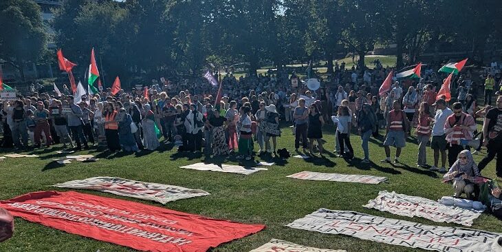 Demo in Freiburg gegen Genozid in Gaza