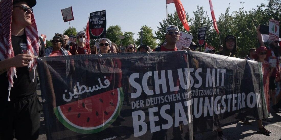 Zigtausende protestierten in Berlin gegen den Genozid in Gaza