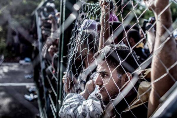 Migrant:innen an der EU-Außengrenze