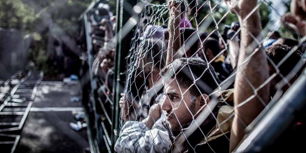 Migrant:innen an der EU-Außengrenze