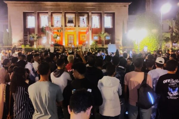 Protest der Gen Z in Rabat in Marokko