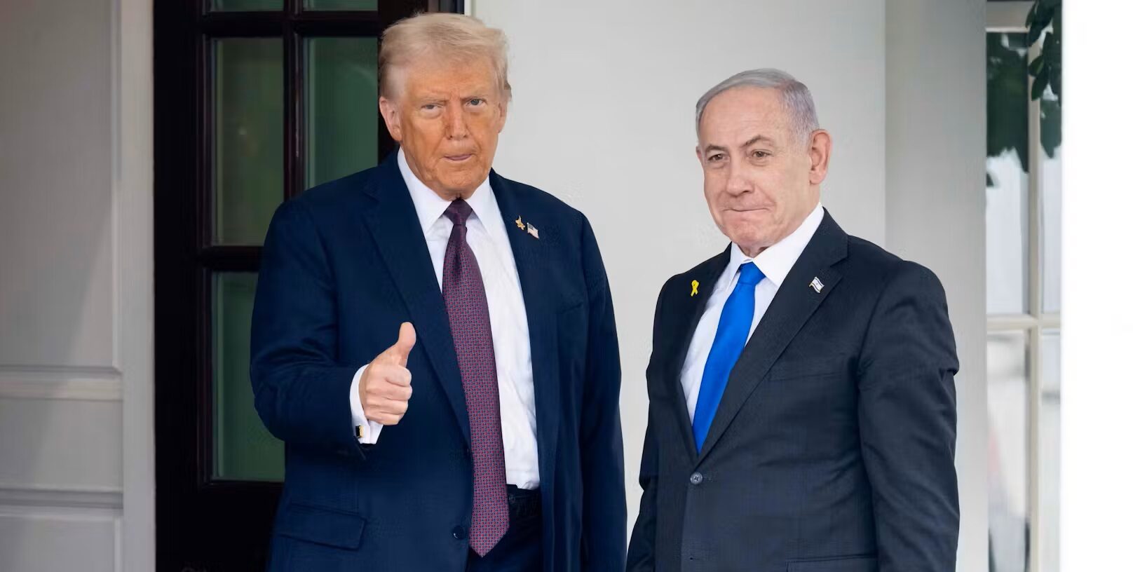 Israels Ministerpräsident Benjamin Netanjahu besuchte am Montag das Weiße Haus und US-Präsident Donald Trump in Washington D.C.