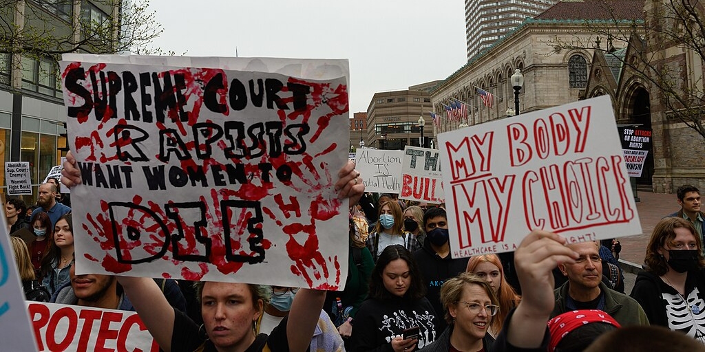 My Body My Choice-Demonstration in Boston (USA)