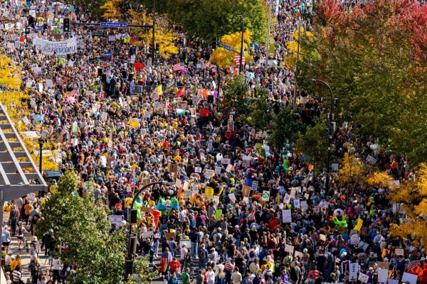 Protest gegen Trump in Minneapolis