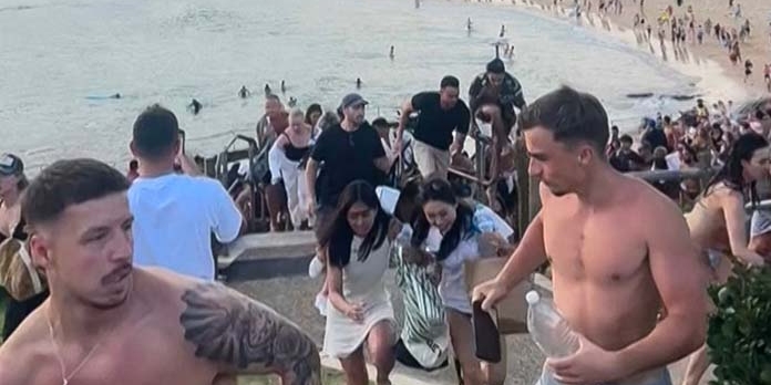 Anschlag am Bondi Beach