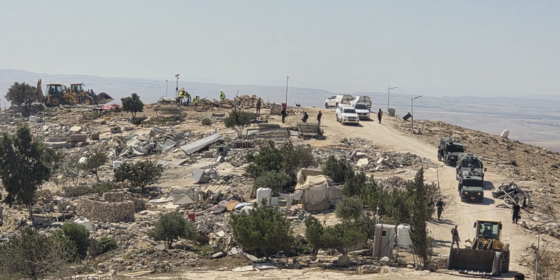 Hauszerstörung nach Siedlergewalt im Westjordanland