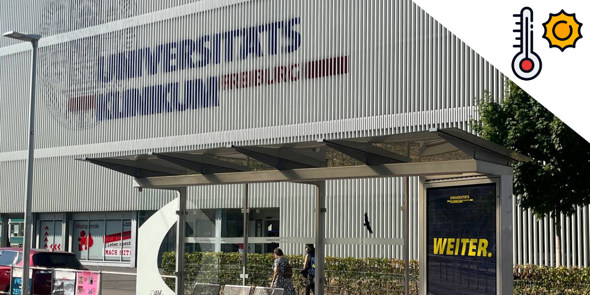 Freiburger Kliniken im Hitzestress