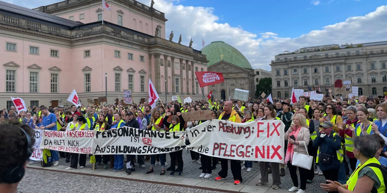 Warnstreiks in Berlin
